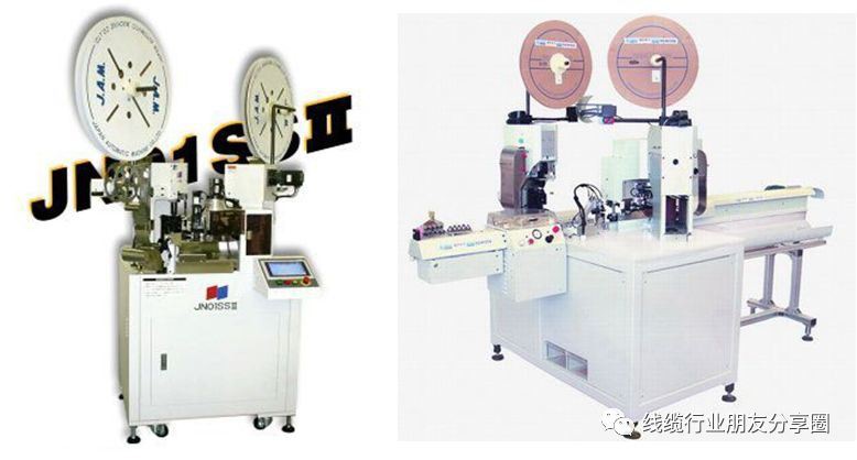 automatic cable crimping machine