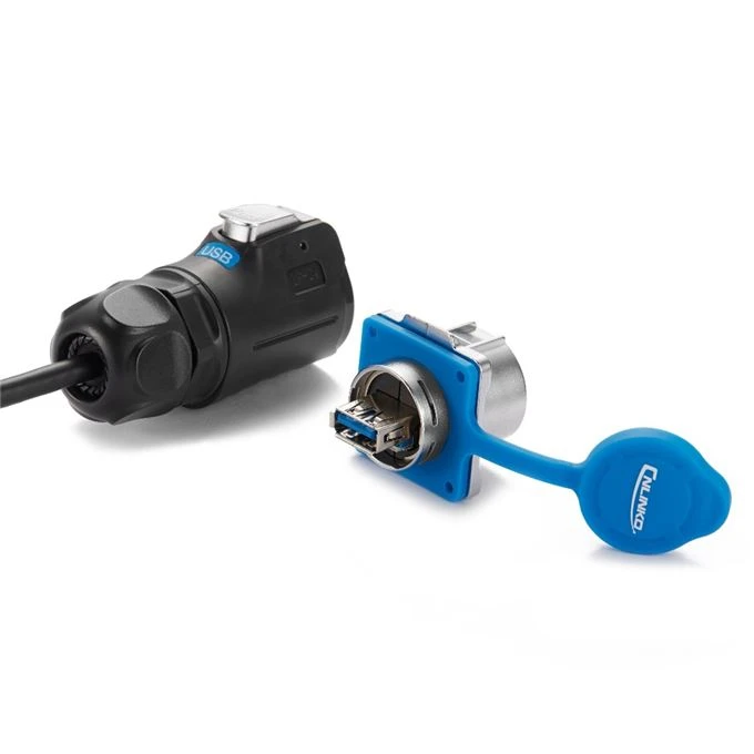 Usb3.0 Aviation Connector For Signal Transmission