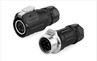 LP16 5pin M16 Waterproof Plastic Cable Wire Power Connector (4)